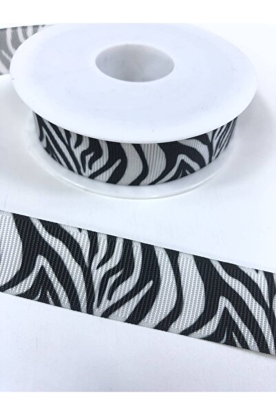 Bontex شريط جروغرين منقوش باللونين الأبيض والأسود - شريط