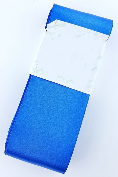 Bontex Panglică Satin Albastră 1 Metru Lățime 6 Cm – Panglică – Panglică