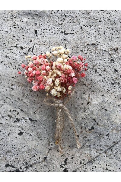 Genel Markalar Pembe Cipsolu Damat Yaka Çiçeği – Yapay Buket, Yaka Çiçeği