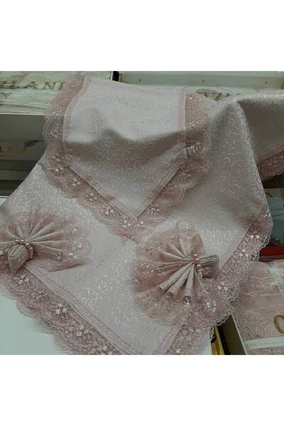 Çeyizci Sokağı Kdk 8 Kişilik Yemek Takımı Leke Tutmaz Dertsiz Kumaş