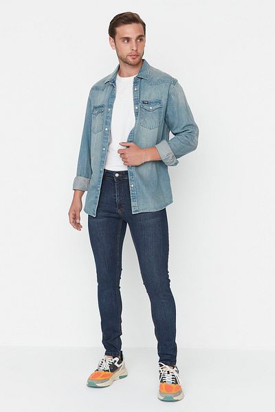 Trendyol Collection Jeans - Navy blue - Skinny