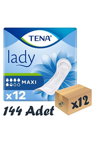 TENA Lady Maxi, Kadın Mesane Pedi, Idrar Kaçırma Pedi 5.5 Damla, 12’li 12 Pak...