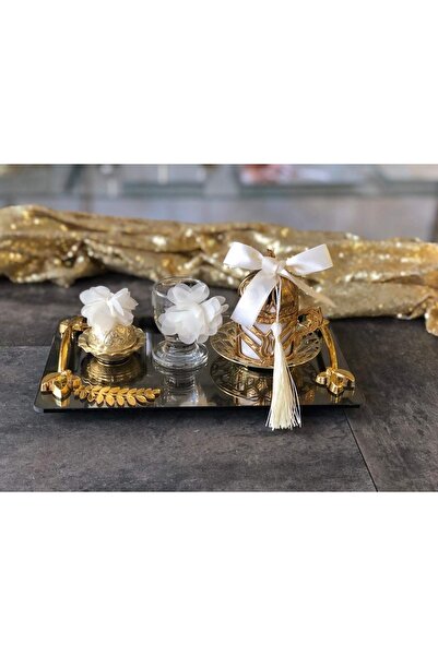 Masalsı Concept Damat Kahvesi Nişan Tepsisi Söz Tepsisi