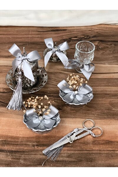 Masalsı Concept Groom's Coffee Ring Riser Goblet Turkish Delight Bowl Scissors Promise Decoration Engagement Tray Accessories