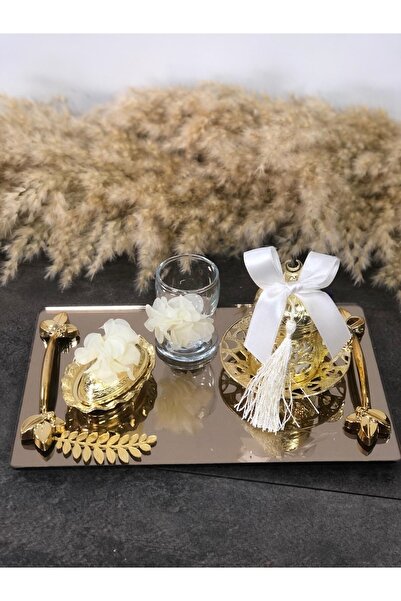 Masalsı Concept Dikdörtgen Damat Tepsi Nişan Tepsisi,söz Tepsisi,söz Hediyeli...