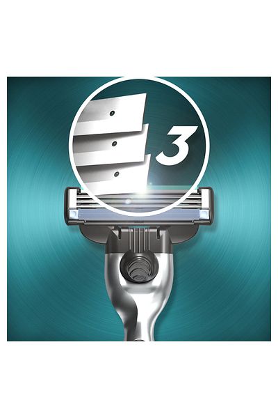 Gillette Mach3 Spare Shaving Blade 8 Pieces Cardboard Pack