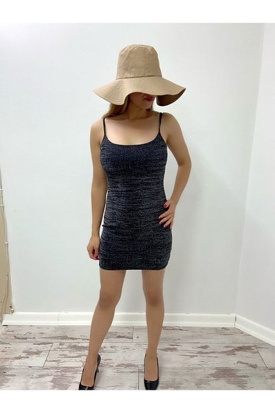 Secret Passion Lingerie Ευέλικτο μαύρο γυαλιστερό ύφασμα με ρυθμιζόμενο λουράκι Mini βραδινό φόρεμα βραδινό φόρεμα και φόρεμα αποφοίτησης 679