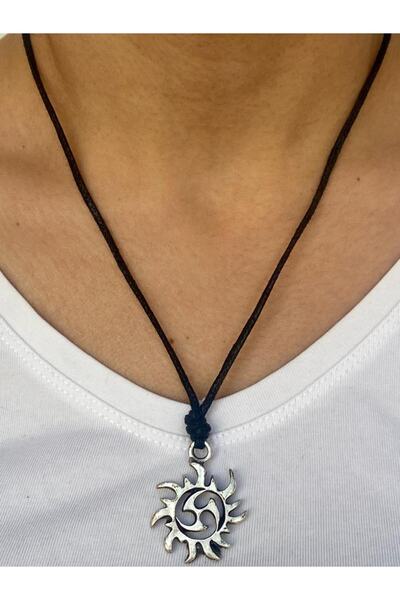 etniko Sun Themed Unisex Adjustable Necklace.