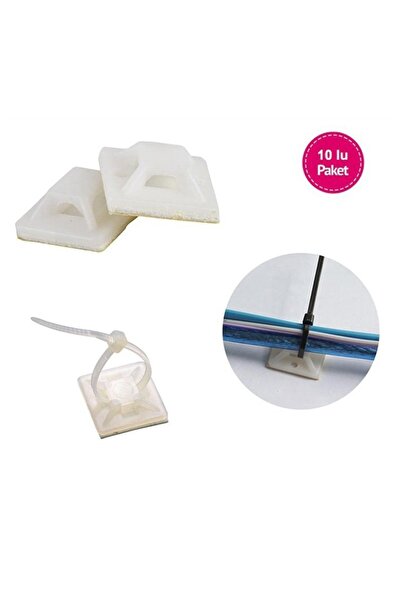 Maviaybilisim Yapışkanlı Kare Kroşe 20x20 10 Lu Paket