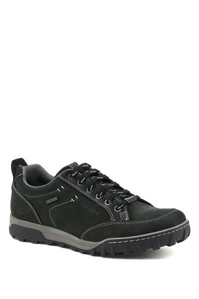 Dockers 217111 1pr Αδιάβροχα Γνήσιο Δέρμα Ανδρικά Παπούτσια Μαύρα Κλασικά Παπούτσια