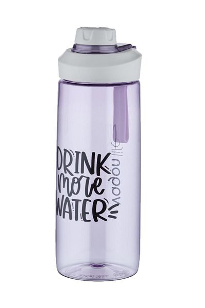 Vagonlife 720 Ml Twist Off Lid Tritan Water Bottle -silicone Carrying Strap-with strainer-