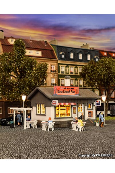 Vollmer 1:87 Ho Döner Kebap Evi Maket-5151