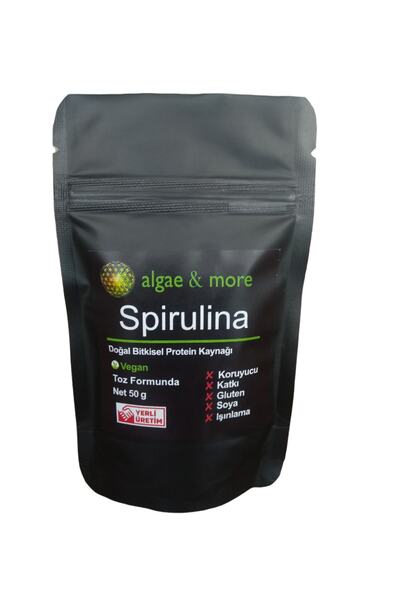algae & more Saf Spirulina Tozu 50 Gr