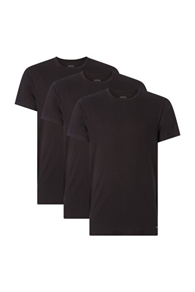Calvin Klein قميص داخلي رجالي أسود 000nb4011e 001
