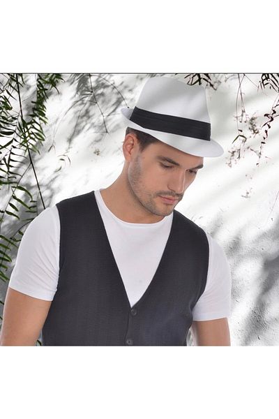 Shopiolog Unisex Basic Trilby Fedora Hat