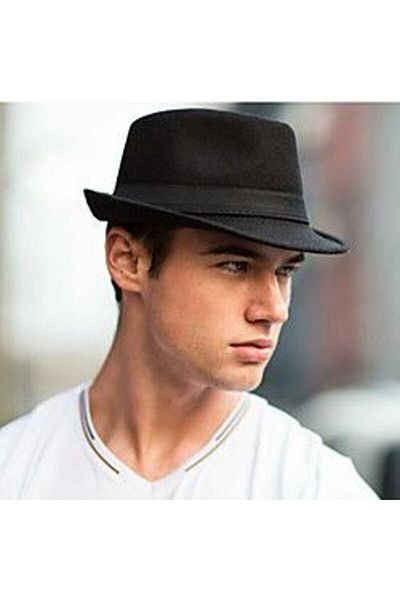 Shopiolog Unisex Basic Trilby Fedora Hat