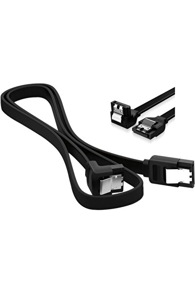 aogo 90 Derece Sata 3.0 Kilitli Hdd Ssd Sata Data Bağlantı Kablo Sata L Kablo...