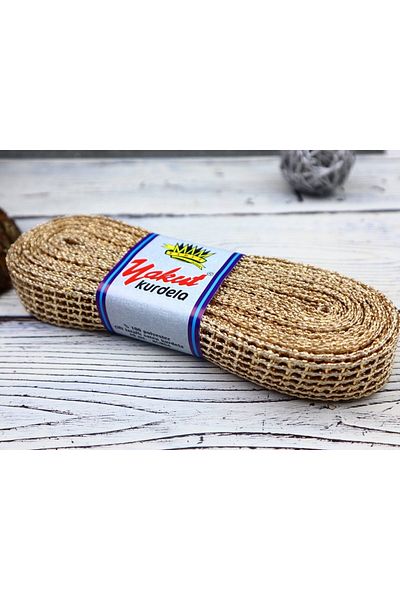 YAKUT Ornamental Materials Gold Mesh Ribbon