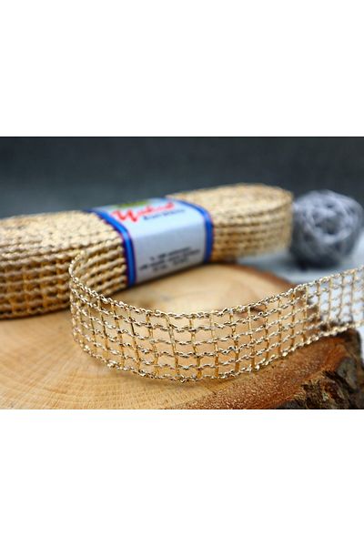 YAKUT Ornamental Materials Gold Mesh Ribbon