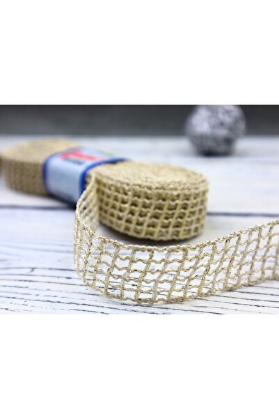 YAKUT Στολίδια Υλικά Κρέμα Χρυσή Διχτυωτή Κορδέλα – Κορδέλα – Κορδέλα – Κορδέλα