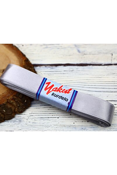 YAKUT Διακοσμητικά Υλικά Σατέν Κορδέλα 3 εκ. Ασημί Γκρι – Κορδέλα – Κορδέλα – Κορδέλα