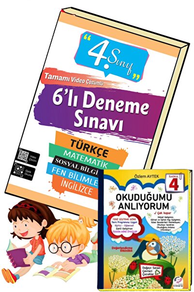 Ata Yayıncılık 4.sınıf 6'lı Fasikül Deneme Sınavı Hikaye Kitabı