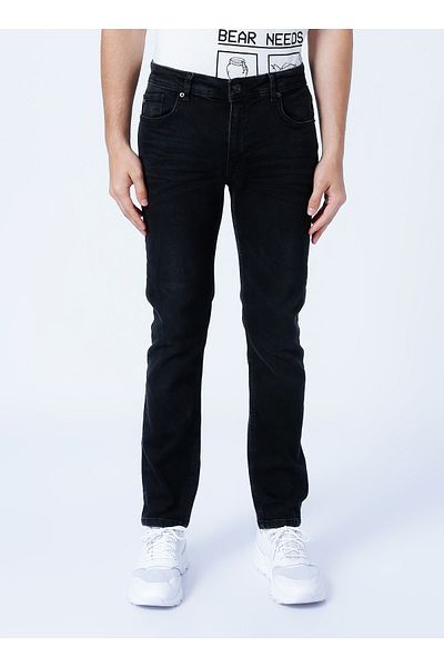 Bad Bear Normal Waist Regular Fit Dark Black Men's Denim Trousers 22.01.70.002_dante Jeans