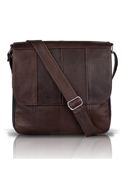 fubileather Crossman унисекс чанта Cross Messenger от естествена кожа
