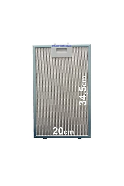 Arçelik P 12 Yes Ankastre Davlumbaz Aspiratör Alüminyum Yağ Süzgeç Tel Kaset ...