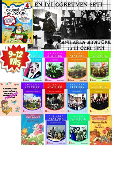Ata Yayıncılık 4.ve5.sınıflar Için En Iyi Öğretmen Seti Anılarımızla Atatürk ...