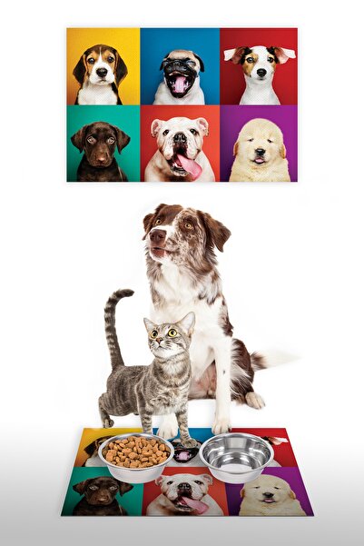 Vagonik سجادة طعام مزخرفة مطبوعة رقمية متعددة الأغراض