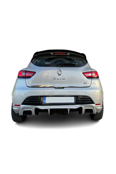 plastik body kit Renault Clio 4 (2012-2019) Rs Style Egzoz Görünümlü Arka Tam...