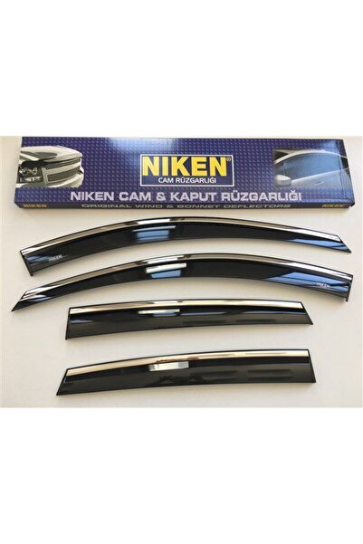 Niken Honda Crv 2018- Kromlu Cam Rüzgarlığı 4lü