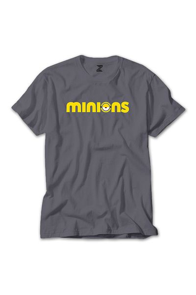 Z zepplin Γκρι μπλουζάκι με λογότυπο Minions