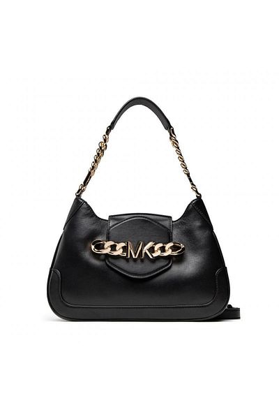 Michael Kors New Michael Kors Wythe Leather Convertible Shoulder Bag black handbag tote