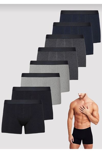 ParsAVM Ανδρικό Mixed Boxer 8 Pack Cotton Lycra