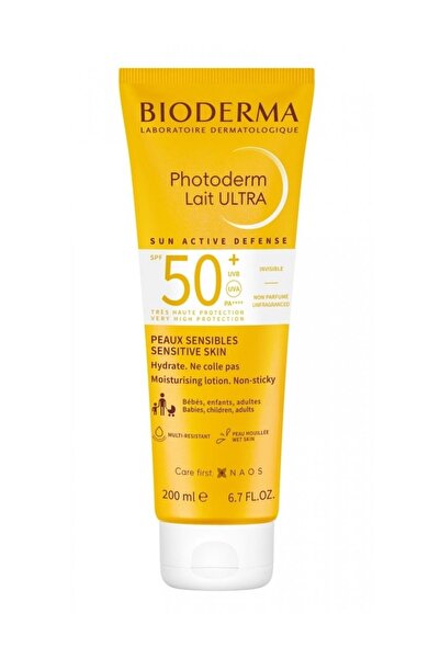 BİODERMİNA Bioderma Photoderm Lait Ultra Spf 50+ Güneş Losyon 200 Ml