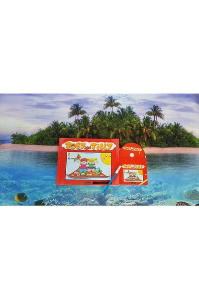 The Kidland Primary School English Speaking and Activity Book + Dvd + 34 Vocabulary Photo Cards Flashcards
