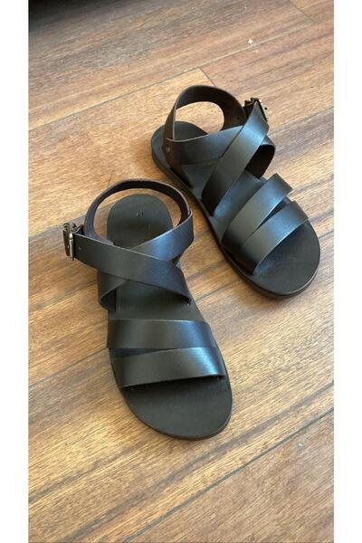 DaphneSandals Sandale pentru bărbați din piele naturală maro