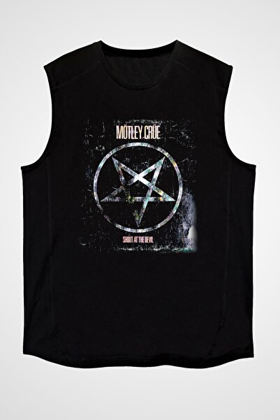 Adrift Μπλουζάκι Mötley Crüe Μαύρο Αμάνικο T-shirt