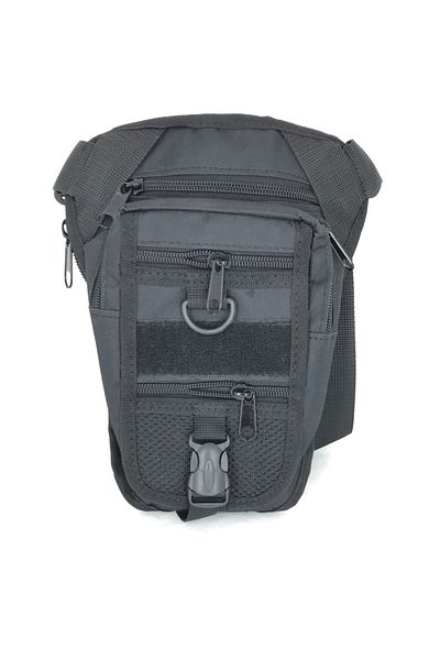 SINGLE SWORD Black- Tactical Special Compartment Waist/Leg Bag