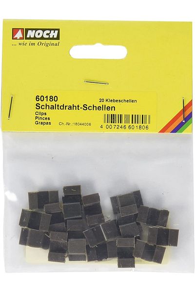 Noch Model Diorama Cable Management Clips