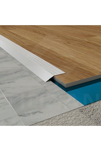 Genel Markalar Parke Kot Farkı Çıtası 110cm Alüminyum Gri Renk