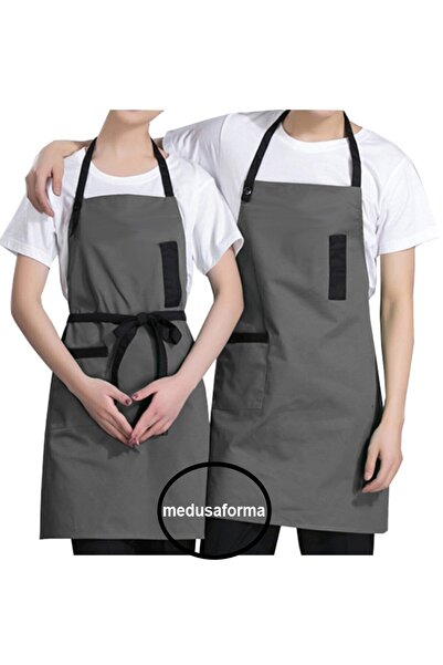 medusaforma مريلة مطبخ معلقة ماستر شيف مقهى مطعم الشيف النادل كوك تصفيف الشعر...