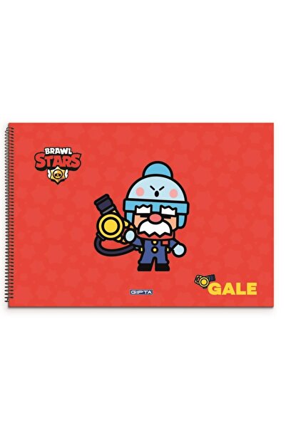 Gıpta Brawl Star Caiet de pictură în spirală 17 X 24 cm 15 coli (pachet de 12)