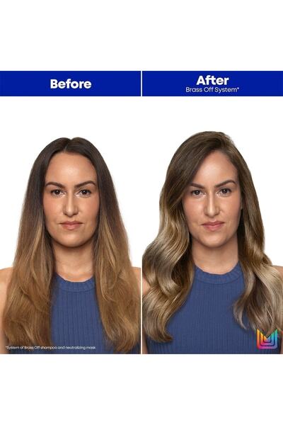 Matrix Total Results Brass Off For Brunettes Blue Color Refreshing Shampoo 1000 Ml