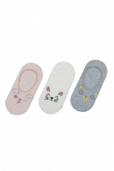 Polaris Face 3 Lu Suba-g 1fx Pink Multi șosete pentru fete