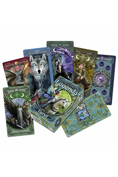 FOURNİER Tarot Kartları Anne Stokes Legends Tarot Kartları Deste