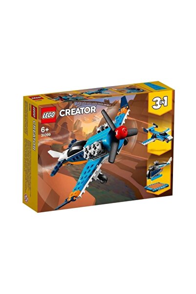 LEGO Marka: 31099 ® Creator 3 Ü1 Arada Pervaneli Uçak / 128 Parça / +6 Yaş Ka...