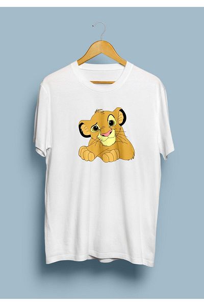Joza Outdoors Γυναικεία Ανδρικά μπλουζάκια Unisex Lion King Lion King με στάμπα